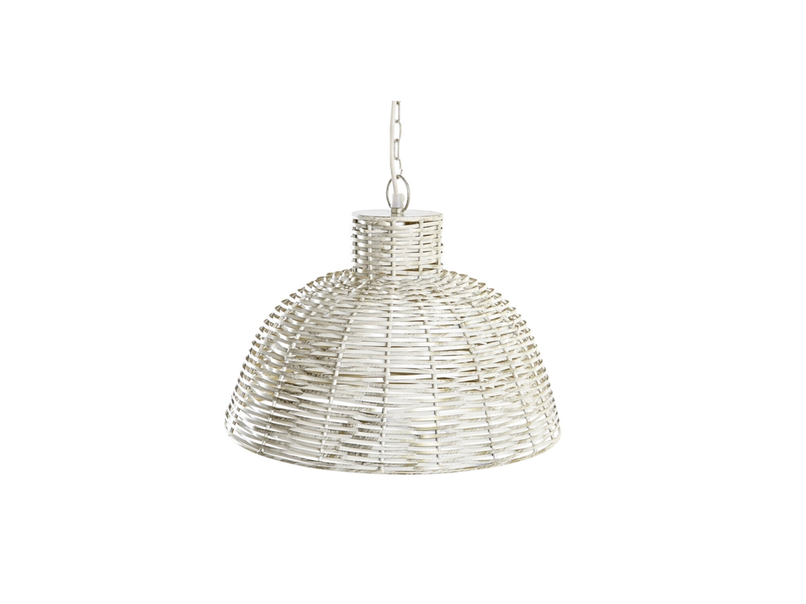 Lámpara de techo de hierro blanco, 38x28x24cm ALEXANDRA HOUSE LIVING