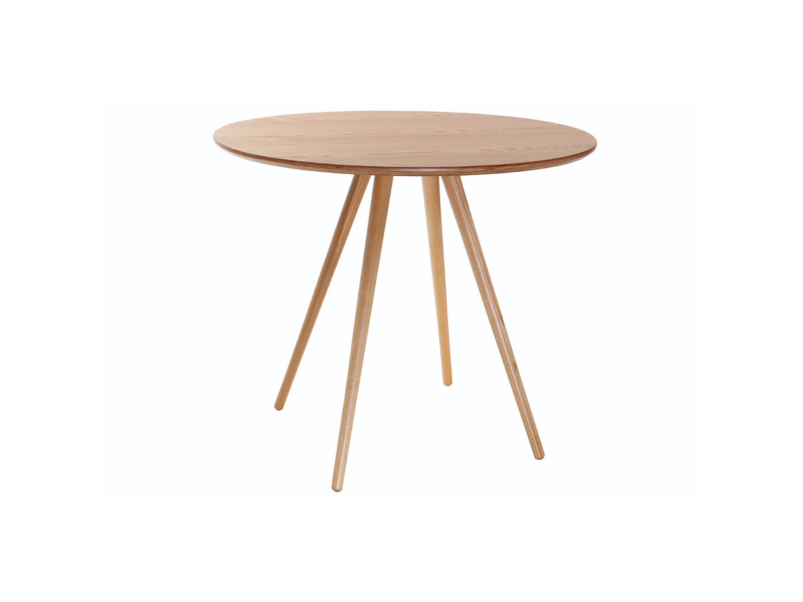 Mesa de Comedor Diseño Redondo Fresno D90 Artik MILIBOO