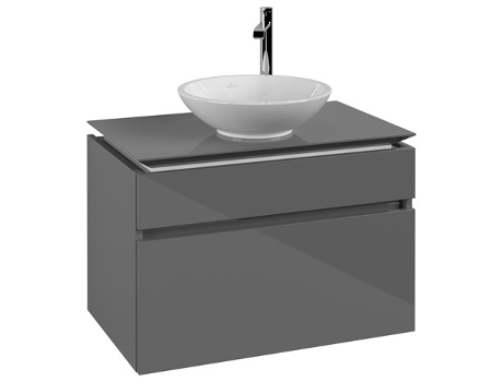 Módulo de lavabo Villeroy &amp Boch Legato B570 800x550x500mm centrado en el lavabo
