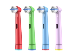 Cuatro Recambios Para Adolescentes, Compatibles Con La Pasta De Dientes Oral-b Eb30 Triple Clean, Especialmente Desarrollada Para Adolescent