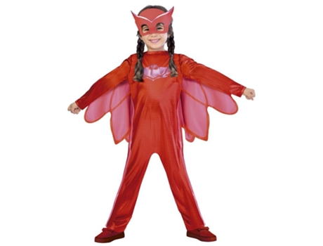 Disfraz de Niña LIRAGRAM Pj Masks Buhita (Tam.: 7-8 años)