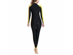 Traje de baño de manga larga para mujer de tallas grandes con protección solar y repelente de medusas para actividades acuáticas - Rosewell