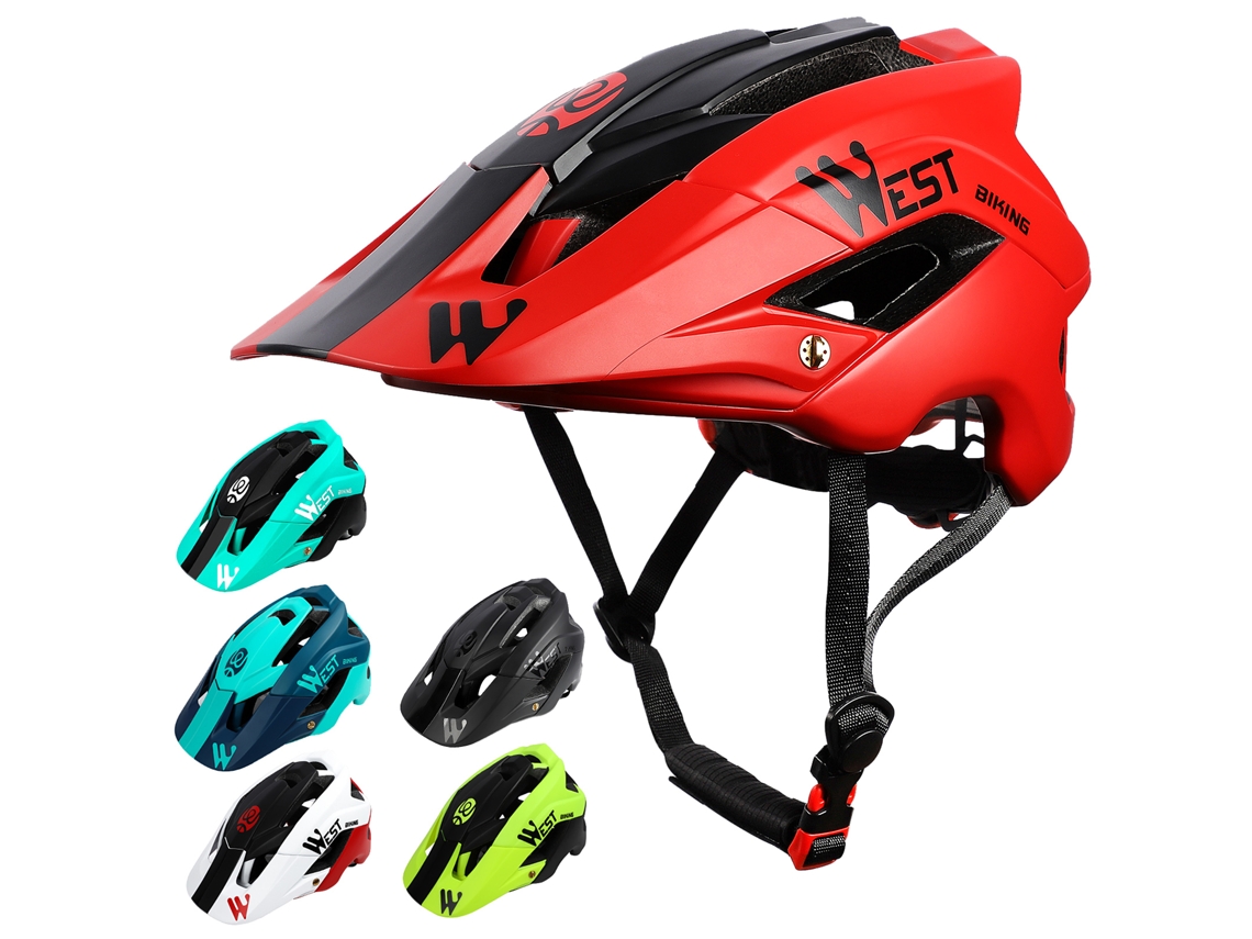 Casco Ligero Para Bicicleta Con Visera Y Forro Desmontable Ajustable Para Hombre Y Mujer Ciclismo De Montaña Carretera