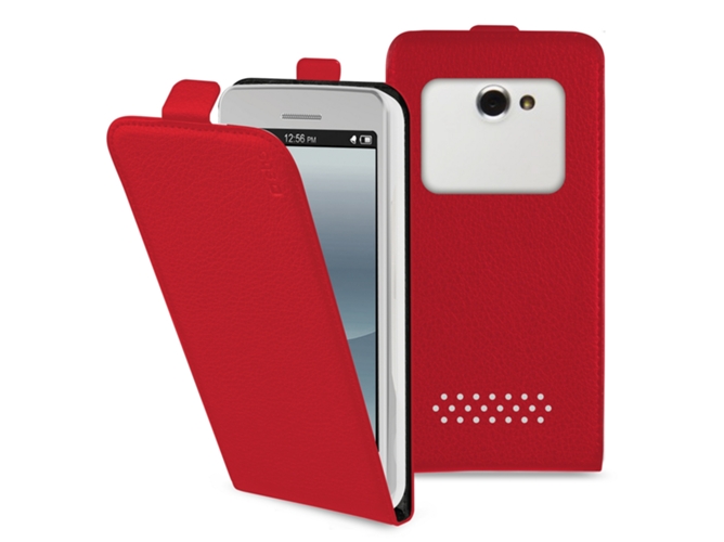 Funda SBS Flip universal hasta 4.5'' rojo