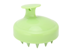 Cepillo de masaje de silicona para cabello y cuero cabelludo, ideal para todo tipo de cabello.
