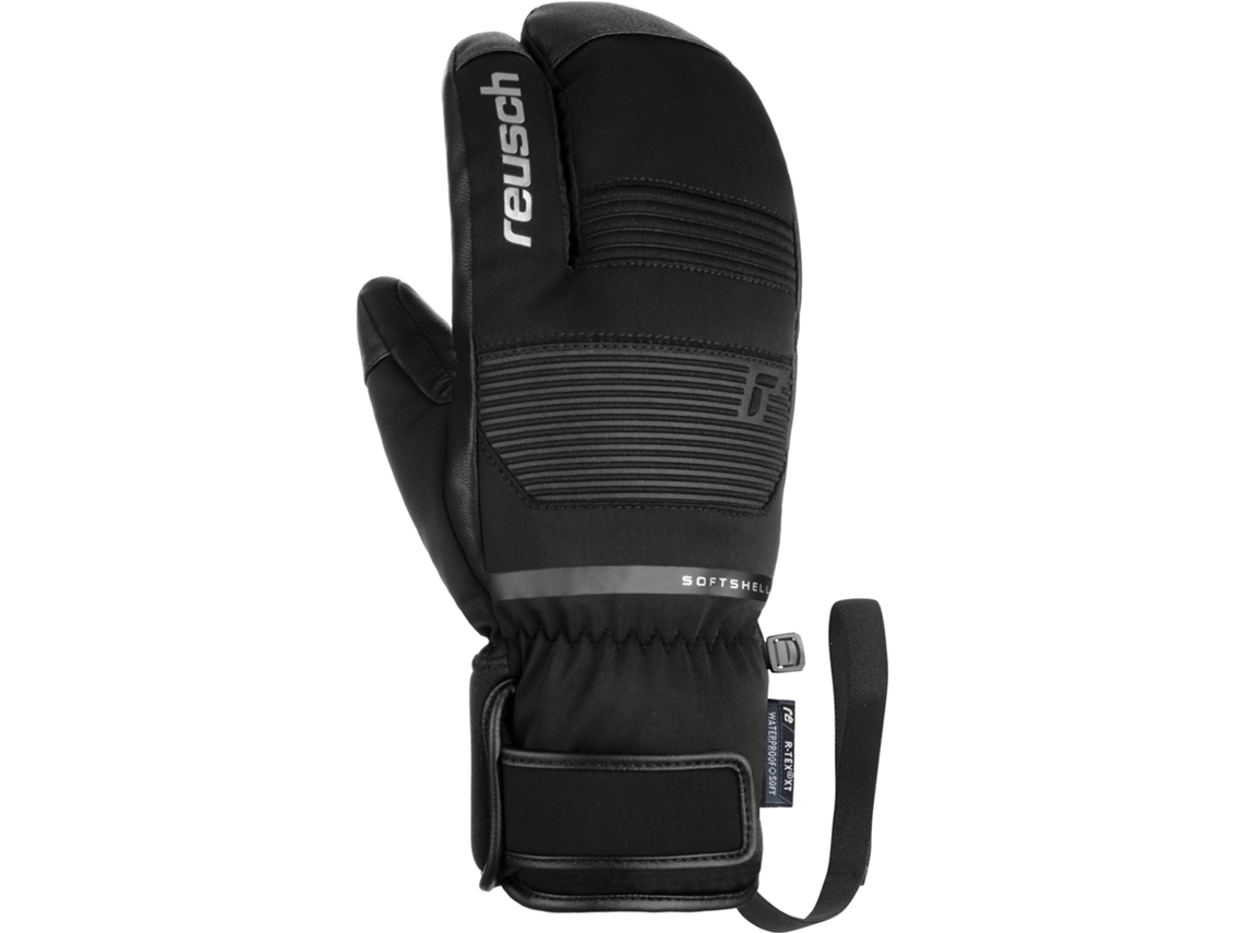 Guantes para Mujer de Esquí REUSCH (Talla 8 - Negro)