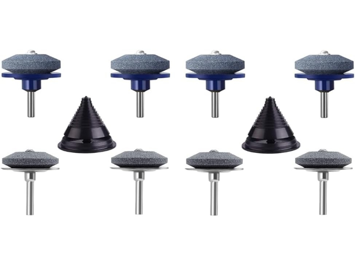 Afilador De Cuchillas Para Cortacésped, Afilador De Cuchillas Para Taladro Cortacésped Con Equilibra