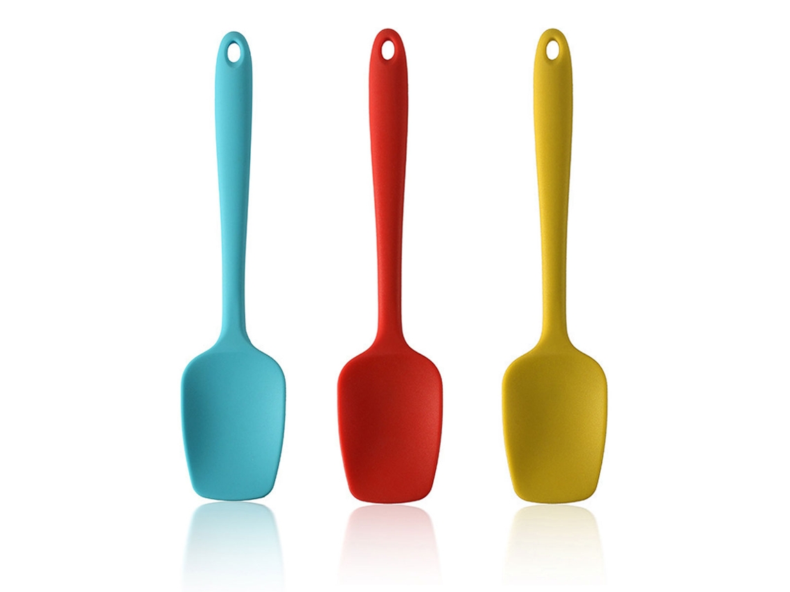 Set de espátulas de silicona - 3 piezas resistentes al calor hasta 315C TRUYUETY