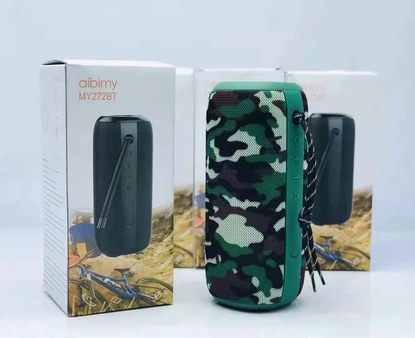 (verde Militar) Bajo Estéreo -ipx6 Impermeable - Altavoz Bluetooth Inalámbrico, Soporta Tarjeta Tf, Puerto Usb, Conexión Inalámbrica Tws -30w