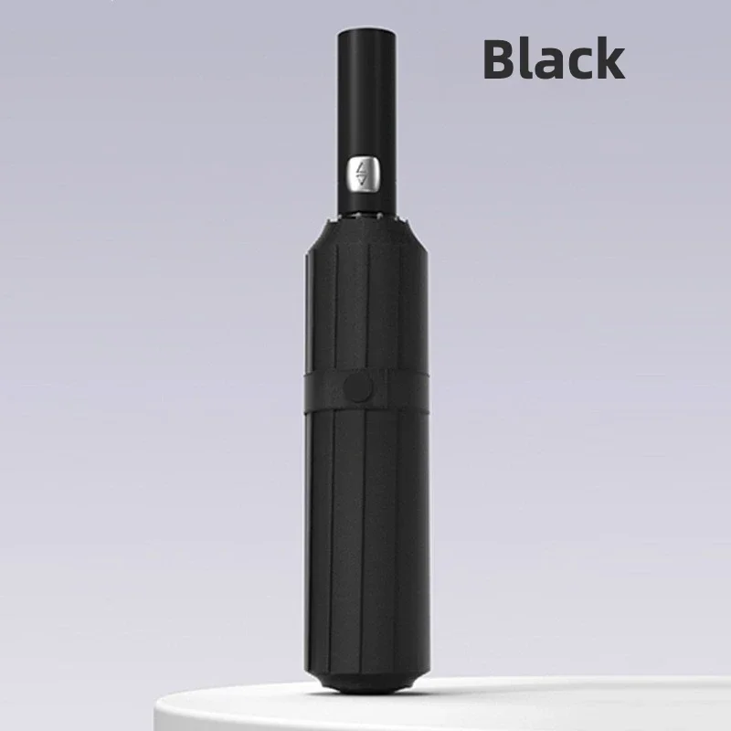 Paraguas Plegable Automático De 72 Varillas, Resistente Al Viento (negro 12k), Fabricado En Vinilo Reforzado Con Protección Uv Upf50+.