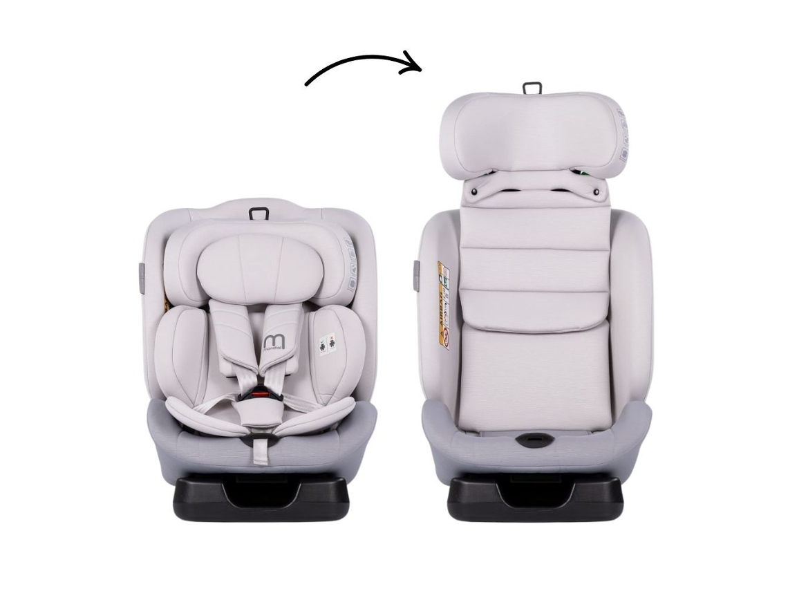Silla De Auto Mondial  I-size 40-150 Cm De Chipolino - Platinum