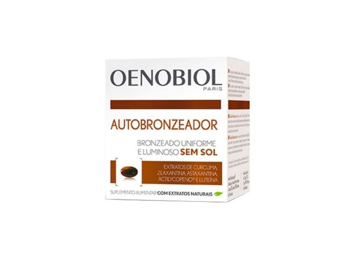 Cápsulas Autobronceadoras OENOBIOL enobiol Au (30un)