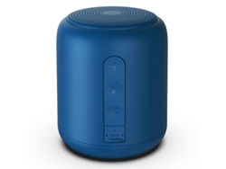 2026-altavoz Bluetooth Inalámbrico Portátil Con Mejora De Bajo Y Luz Sincronizada - Azul