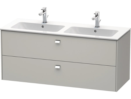 Mueble alto de pared DURAVIT Brioso 129,0 x 47,9 cm con 2 cajones incl. hueco para sifón y delantal para lavabo ME by Starck 233613