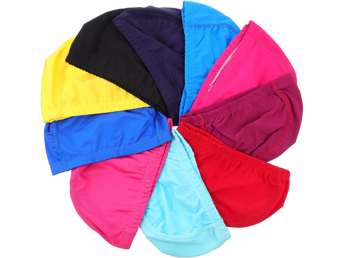50 Gorros De Natación Impermeables, Unisex.