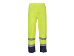 Pantalón De Alta Visibilidad Para Lluvia Classic Contrast Naranja Marino / Xxxl