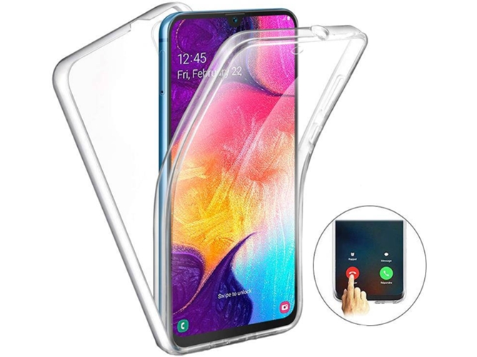 Funda Samsung Galaxy A50 FORCELL 360 Transparente