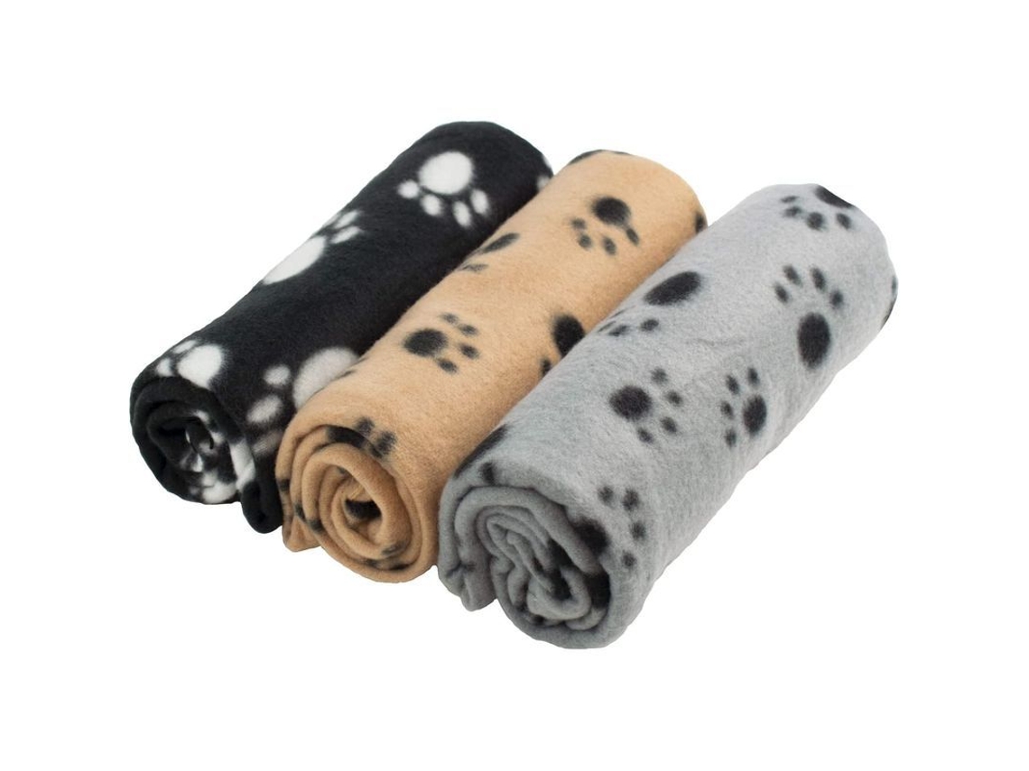 2026altiro-manta Grande Para Mascotas (3 Unidades) De Suave Forro Polar Para Perros Y Gatos, 70 Cm X 100 Cm - Lavable