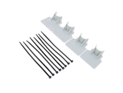 Soportes ajustables para manguera de piscina de ABS de alta resistencia - Gris