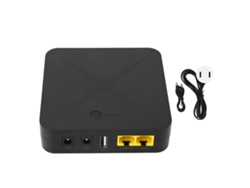 Mini Ups 5v 9v 12v 48v Poe 8000mah 18wh Backup Batería Para Cámara Router Módem Us Plug 110v