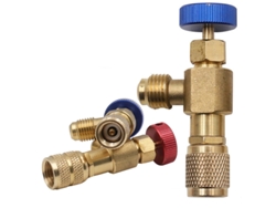 Válvula de carga R22 – Alta precisión | Rosca de 11 mm | Para sistemas de refrigeración