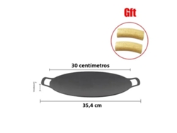 Sartén parrilla multifuncional de 32 cm MDUG