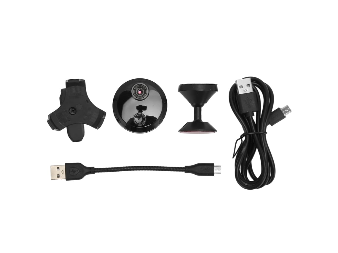 Mini Cámara Wifi 1080p Hd, Inalámbrica, Detección De Movimiento, Visión Nocturna, Cámara De Vigilancia De Seguridad Para El Hogar Con Interfaz Ap