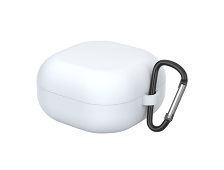 Carcasa Samsung Galaxy Buds Live ANTIIMPACTO! Silicona Líquida Blanco