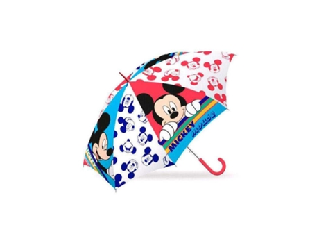 Paraguas Automático Mickey Disney 46 cm (Edad mínima recomendada: 3 años)