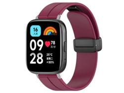 Correa de silicona para Redmi Watch 3 Active / Lite - Cabeza plana - Hebilla negra