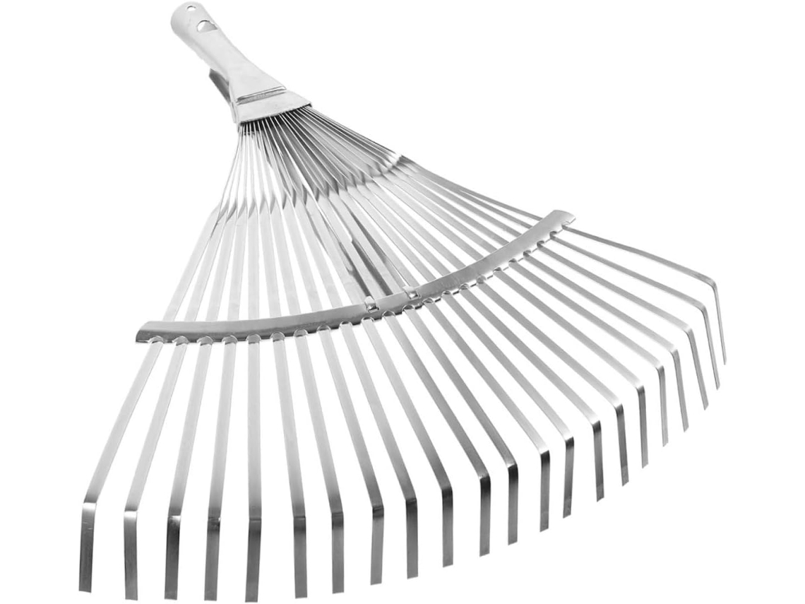 Juego De Rastrillos Portátiles Y Retráctiles De 2 Piezas Para Jardinería, Acolchado Y Limpieza Del Césped.