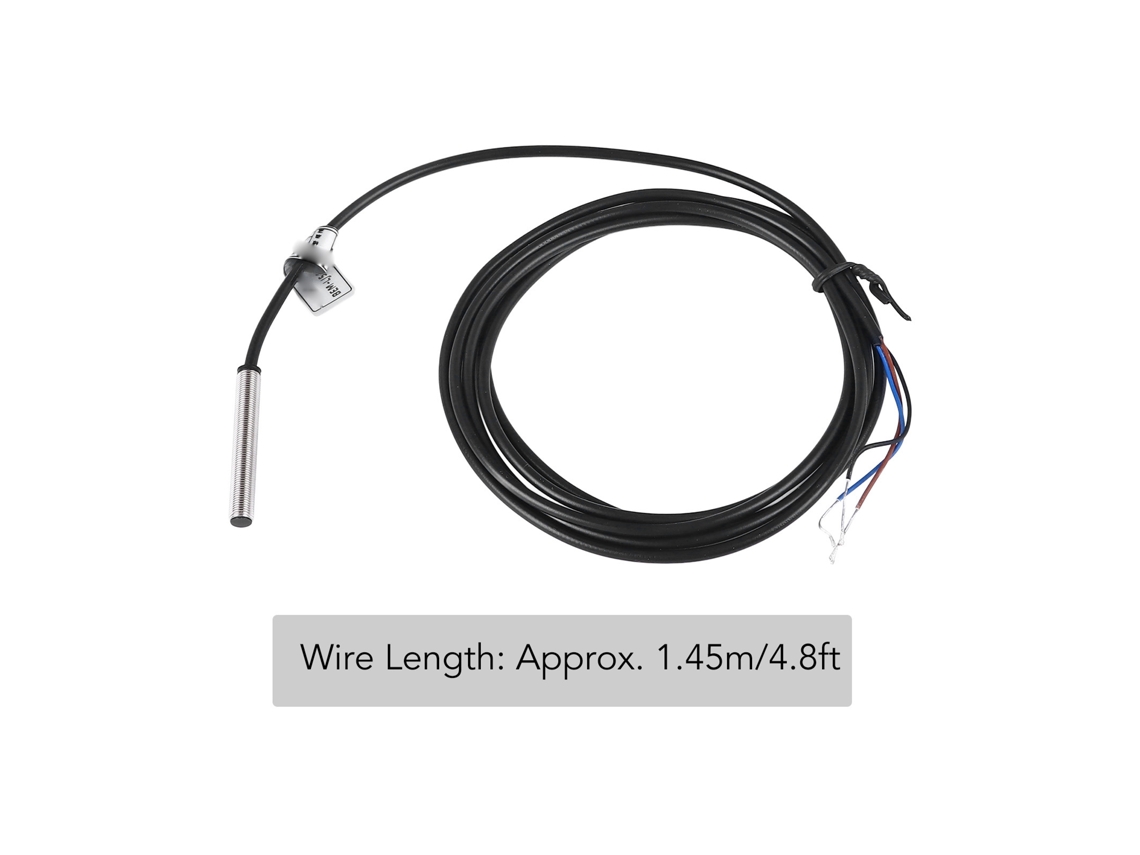 2026dz-sensor De Proximidad Inductivo Pnp De 3 Cables Normalmente Abierto Miniinterruptor Dc6-36v