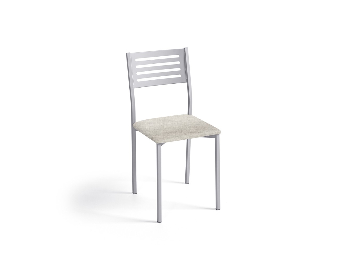 Cadeira de Cozinha Kati em Alumínio 38x86x47cm Pedra Michigan FANMUEBLES