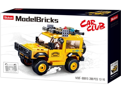 Blocs de Construcción SLUBAN Model Bricks Defender Trophy 288 Pzs (Edad Mínima: 6 Años - 38 x 23,7 x 6,7 cm)