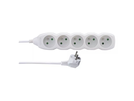 EMOS Cable Alargadera Ladron Regleta Alargador 1,5M 5x Tomas