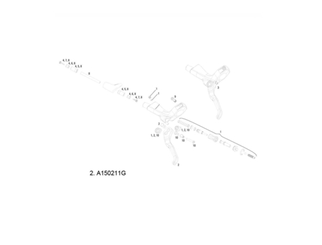 Frenado Lever Blade Elixir 1 X1 SRAM