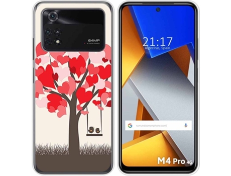 Carcasa para Xiaomi Poco M4 Pro 4G TUMUNDOSMARTPHONE Dibujos Pajaritos Multicolor