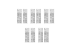 Kit Of 10 Replacement Filters Compatible With G1 Robot Vacuum Cleaner Replacement Tool Parts