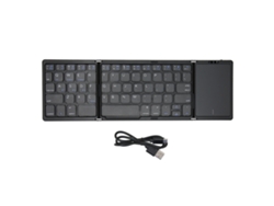 Teclado Bluetooth Inalámbrico Plegable
