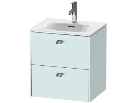 Mueble DURAVIT Brioso bajo lavabo suspendido 52,0 x 41,9 cm con 2 cajones incl. recorte de sifón y delantal para lavabo Viu 234453