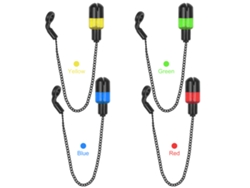 Alarme De Bite Swinger Para Pesca De Carpa Com Indicador De Luz Noturna E Cadeia Metálica