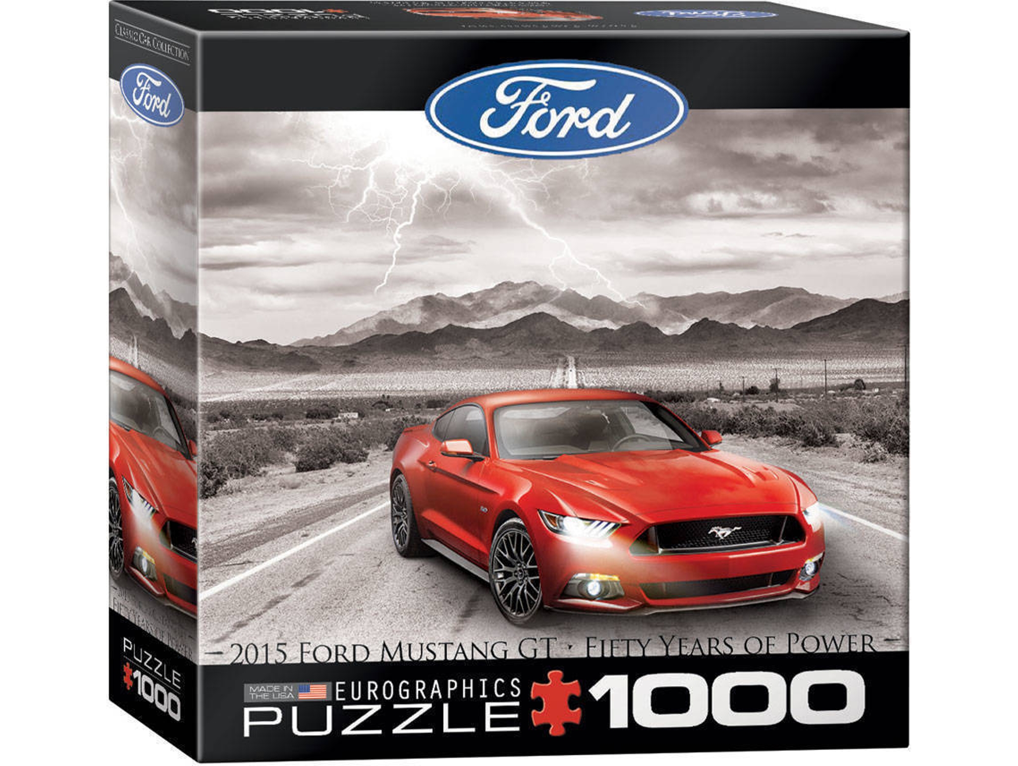 Rompecabezas EUROGRAPHICS Ford Mustang 2015 1000 piezas (1000 peças)