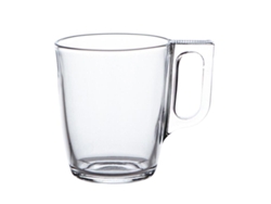 Taza mug transparente nuevo 25 cl