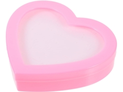 Anillos Niños Niñas Soporte 36 Diseño Corazón 15 5 14 3 7 Almacenamiento Joyas Regalo Versátil Caja Rosa X Cm