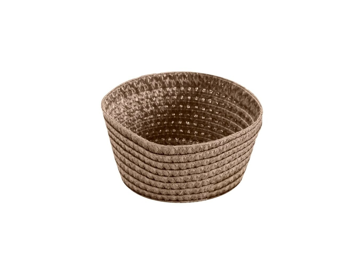 Cesta VERSA Beige (9 x 9 x 18 cm)