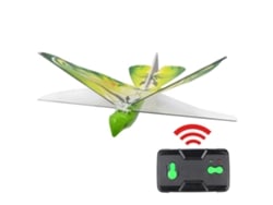 Pássaro Eletrônico Drone Controle Remoto Simulação Voador Luminoso Brinquedo Para Crianças