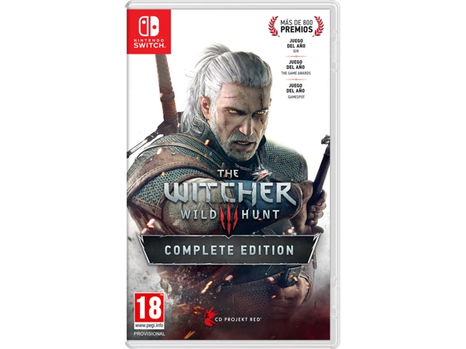 Juego Nintendo Switch The Witcher 3: Wild Hunt Complete Edition (RPG - M18)