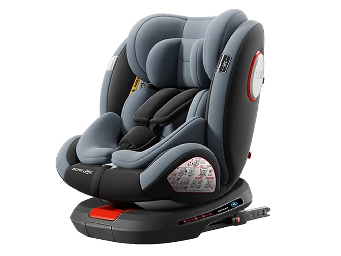 Asiento de seguridad para niños, instalación Isofix, características ajustables, C007 Gris OEM