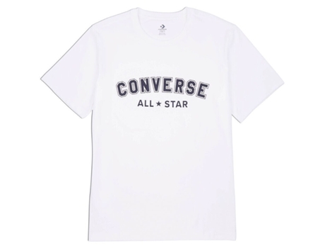 Camiseta Unisex CONVERSE All Star Blanco (shoes//eu/S)