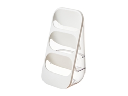 Caja de palillos de dientes de tres niveles, armario de drenaje doméstico, armario auxiliar para cubiertos, muebles
